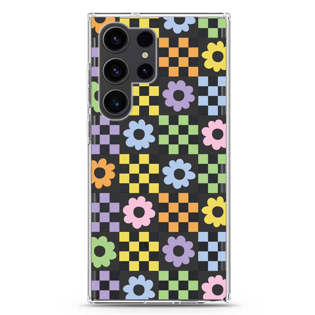Flowers Samsung Galaxy Ultra 透明保護殼，適用 S26/S25/S24/S23 Ultra，圖1