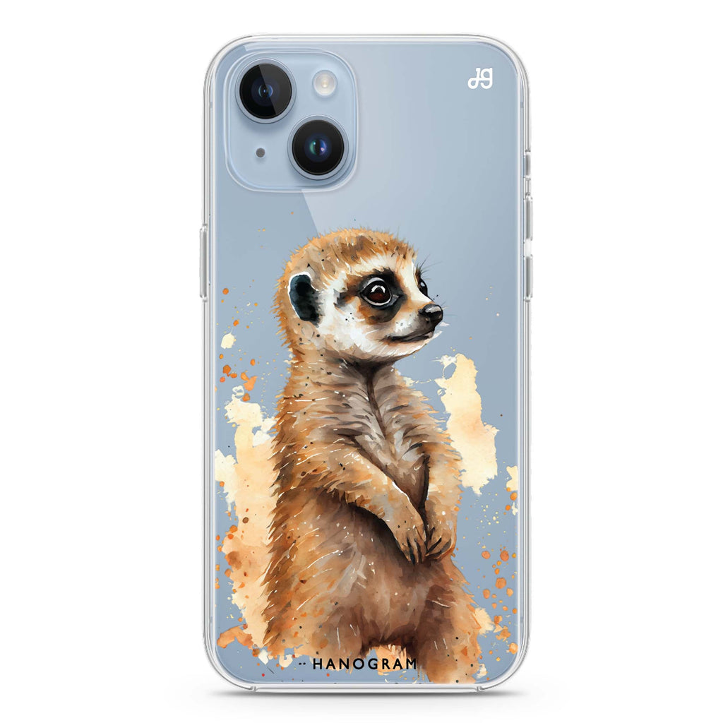 A Meerkat iPhone 14 Plus 水晶透明保護殼