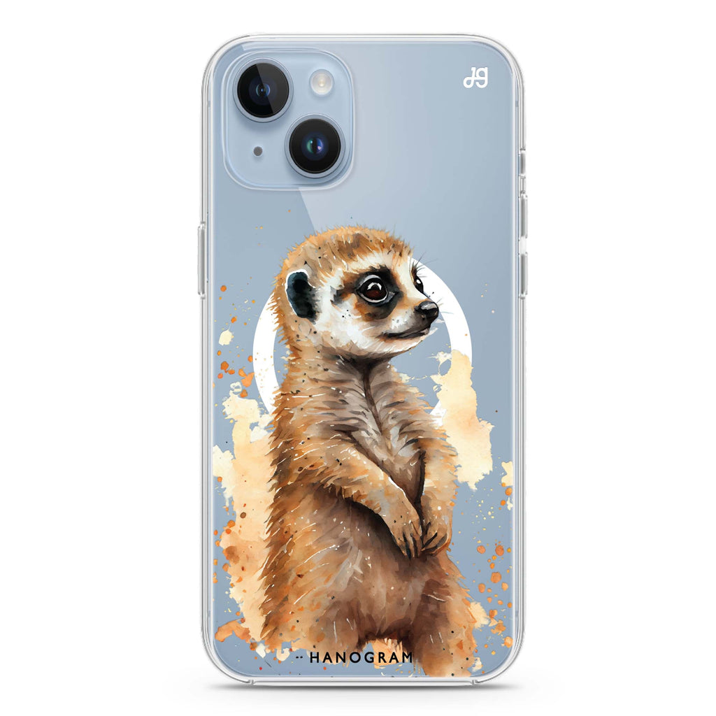 A Meerkat iPhone 14 Magsafe 兼容水晶透明保護殼