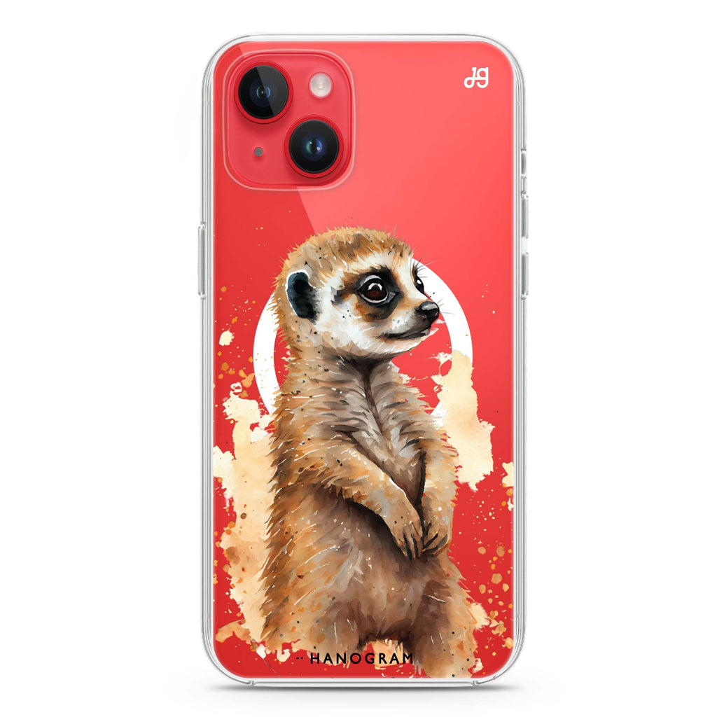 A Meerkat iPhone 14 Plus Magsafe 兼容水晶透明保護殼