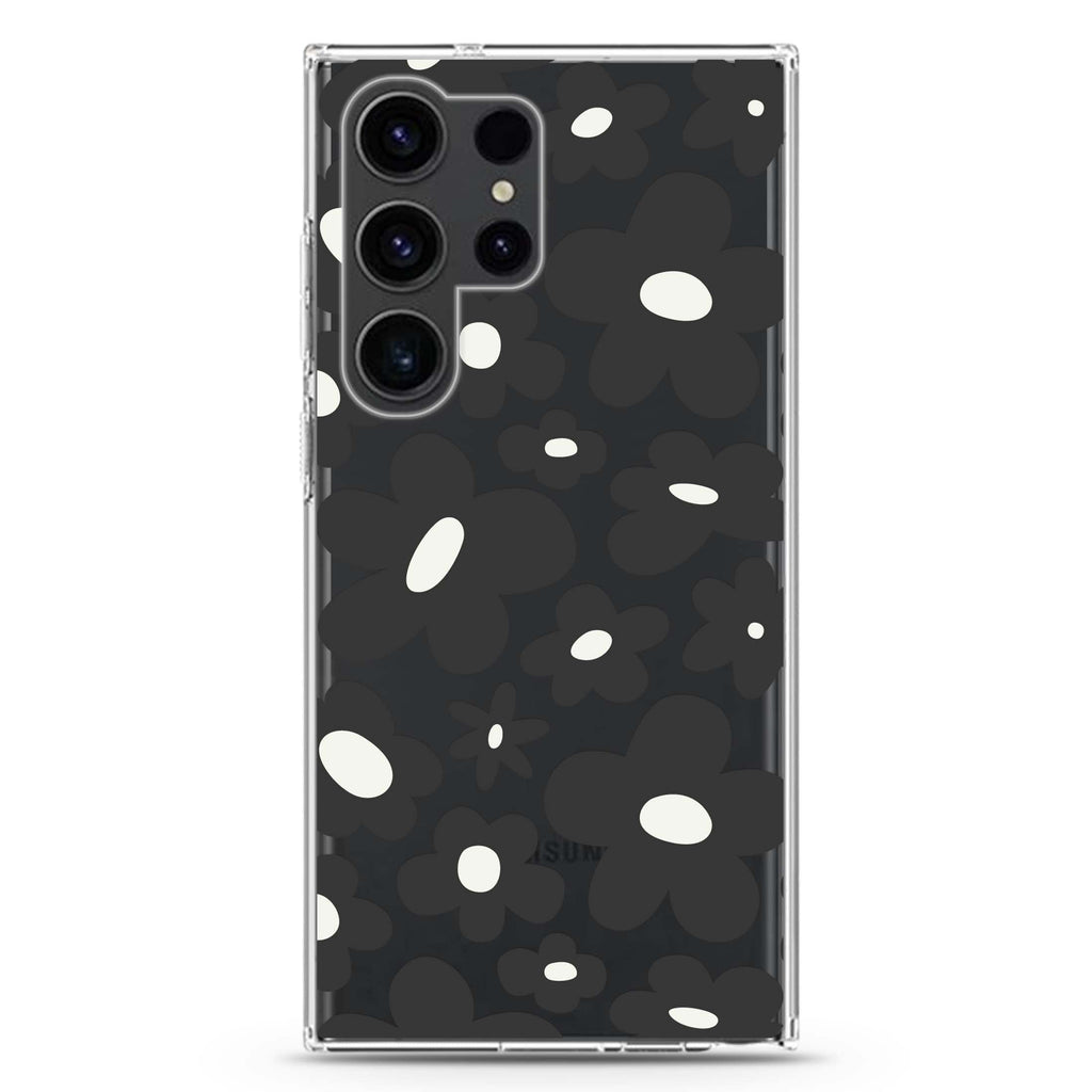 Flowers Samsung Galaxy Ultra 透明保護殼，適用 S26/S25/S24/S23 Ultra，圖1