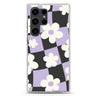 Flowers Pattern Samsung Galaxy Ultra 透明保護殼，適用 S26/S25/S24/S23 Ultra，圖1
