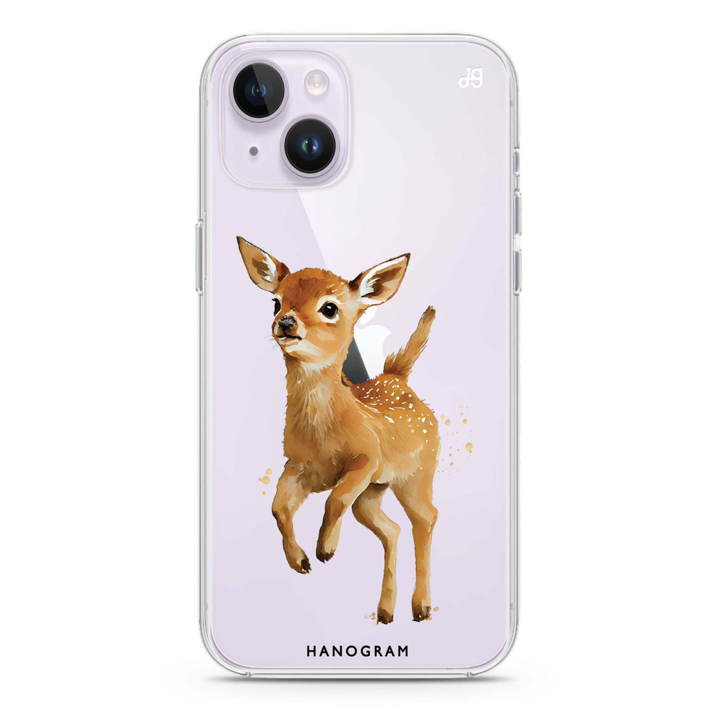 A Deer iPhone 14 水晶透明保護殼