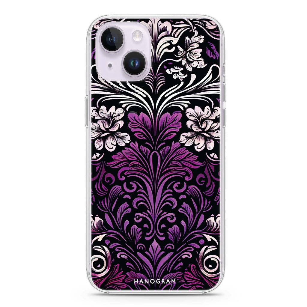 Floral iPhone 14 水晶透明保護殼