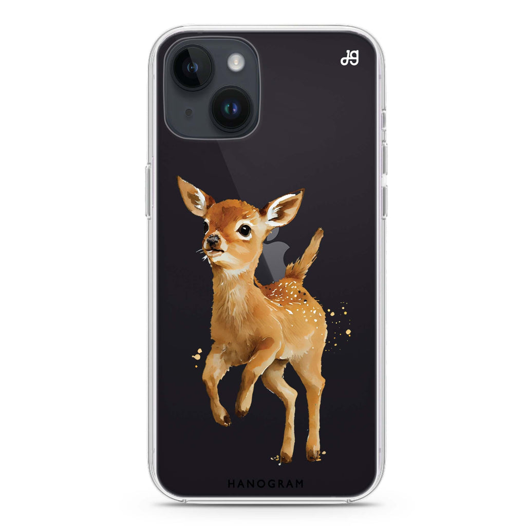 A Deer iPhone 14 Plus 水晶透明保護殼