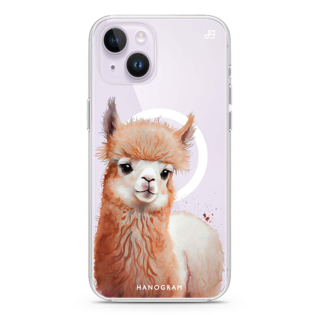 A Alpaca iPhone 14 Magsafe 兼容水晶透明保護殼