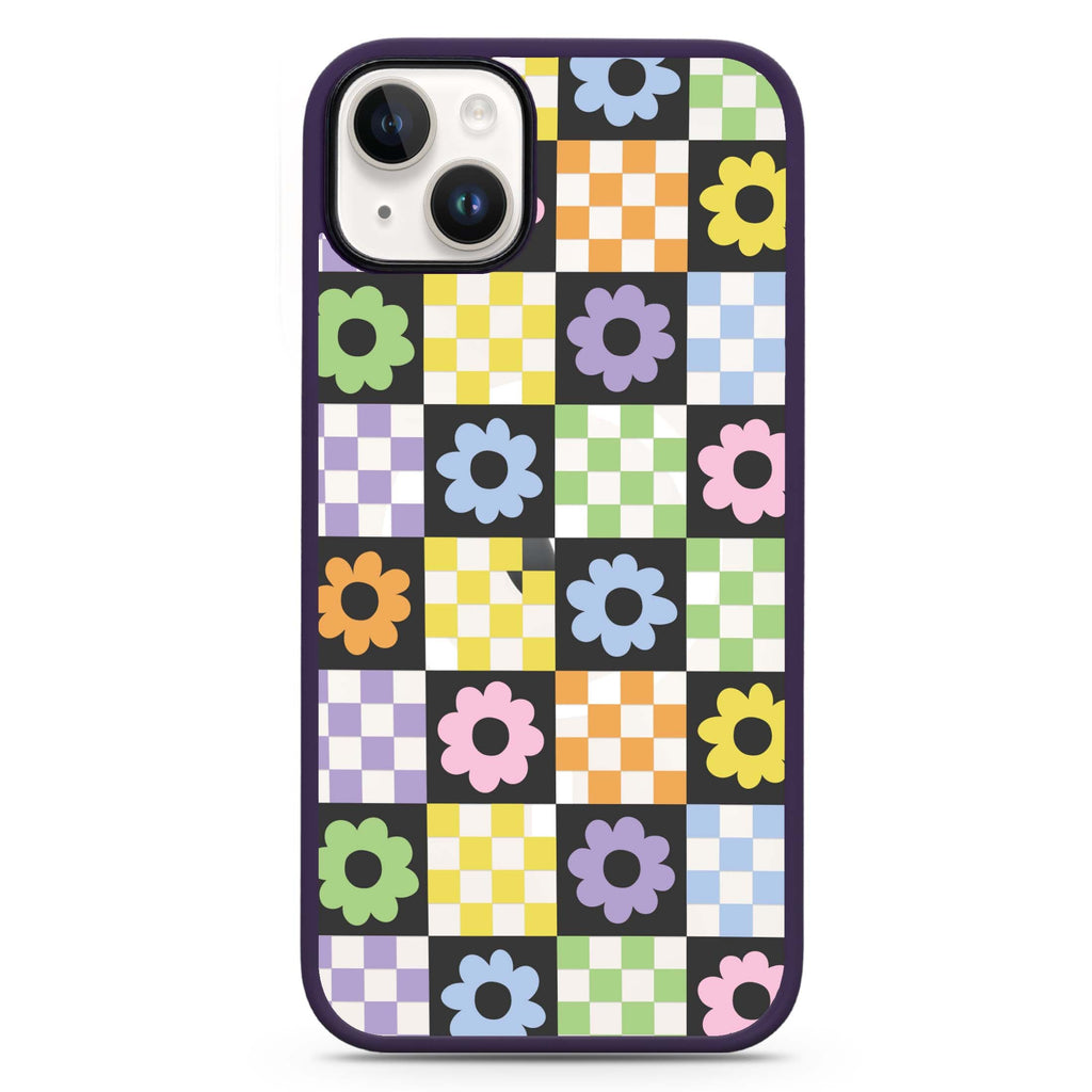 Flowers iPhone 14 Plus Magsafe 兼容防衝擊保護殼
