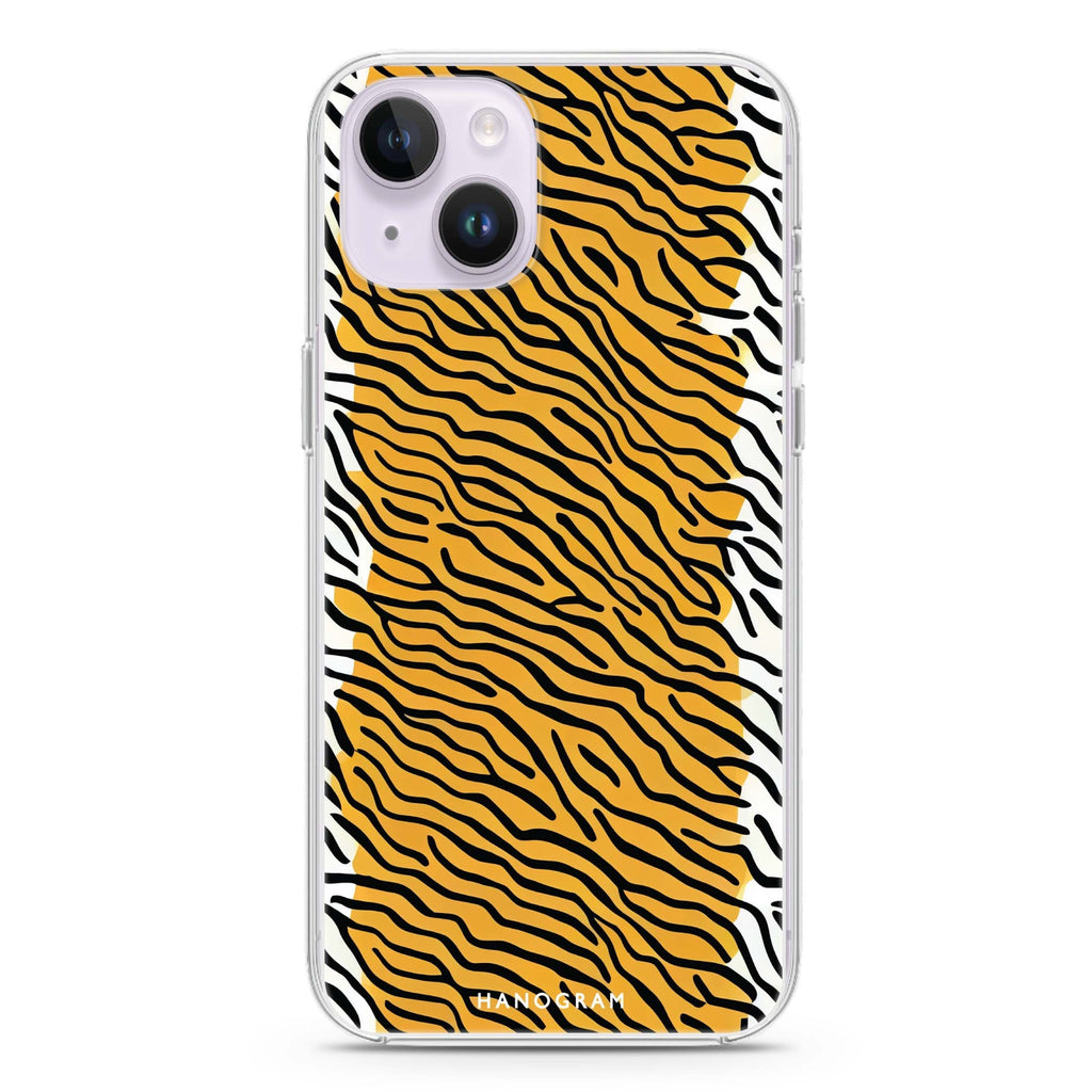 Leopard print iPhone 14 plus 水晶透明保護殼
