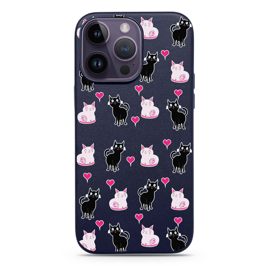 Sweet Cats Magsafe 兼容皮革保護殼