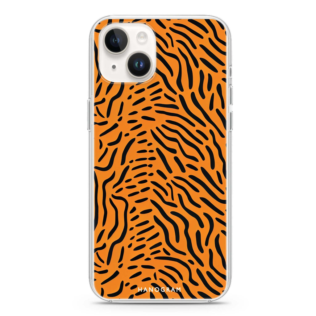 Leopard print iPhone 14 plus 水晶透明保護殼