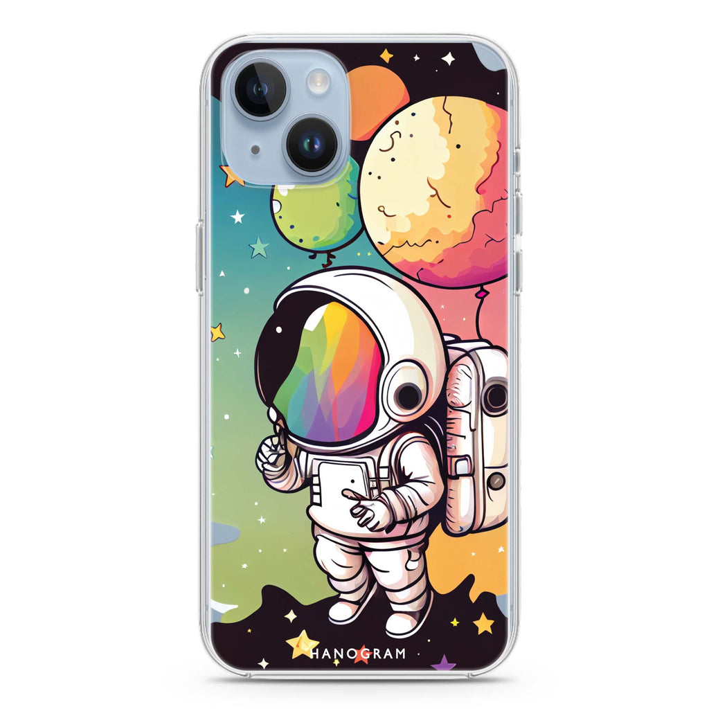 Astronauts iPhone 14 水晶透明保護殼