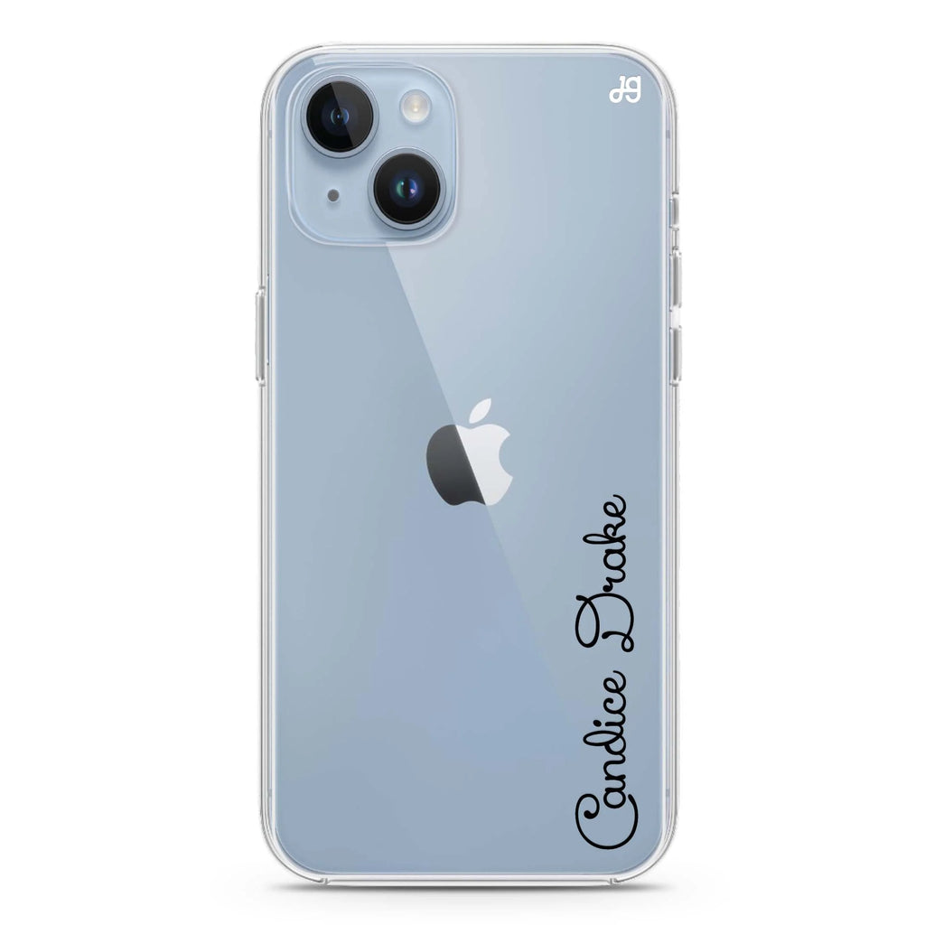 Delicacy Custom Name iPhone 14 plus 水晶透明保護殼