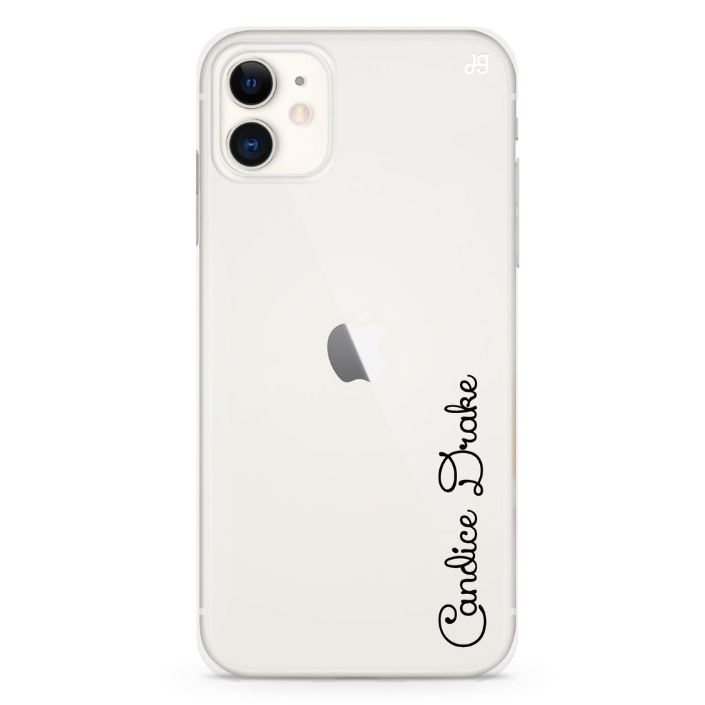 Delicacy Custom Name iPhone 11 水晶透明保護殼