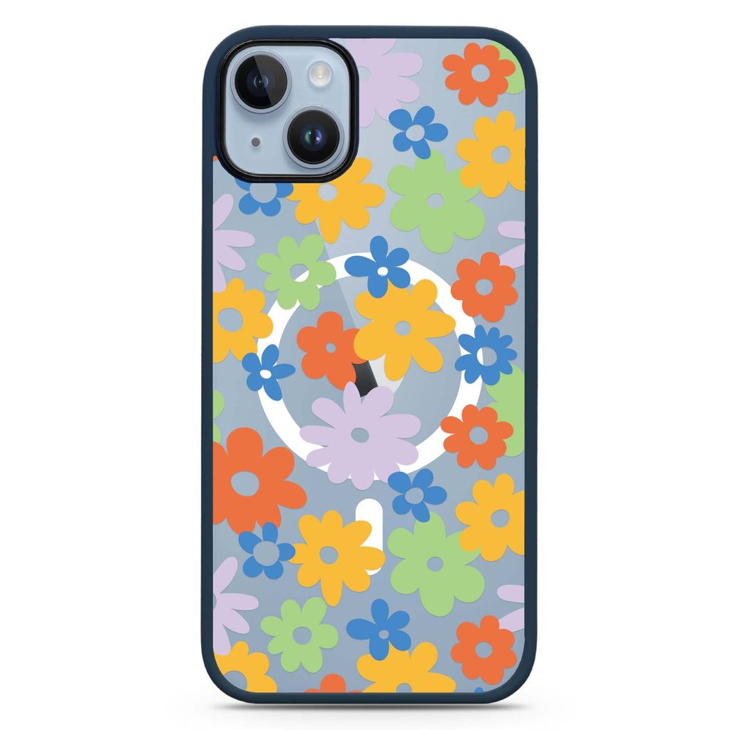 Flowers iPhone 14 Plus Magsafe 兼容防衝擊保護殼
