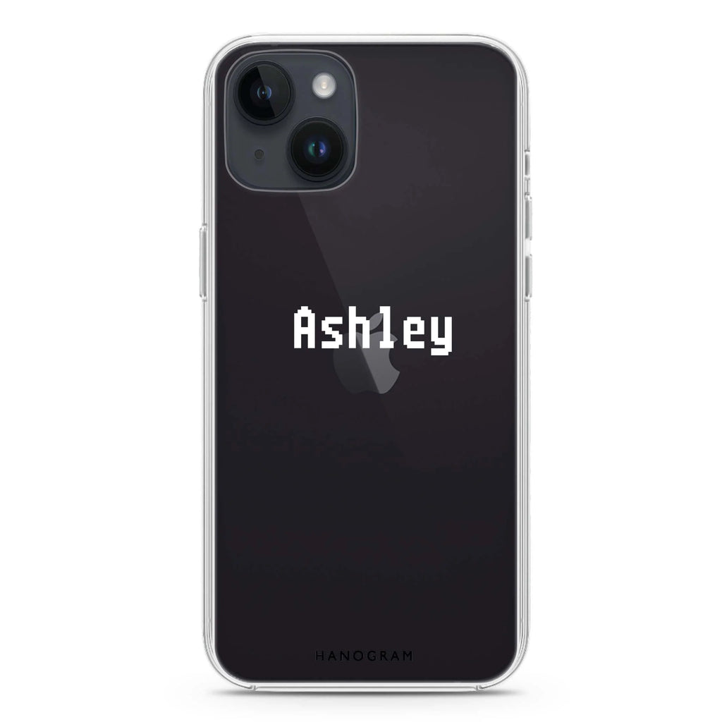 Pixel Custom Name iPhone 14 水晶透明保護殼