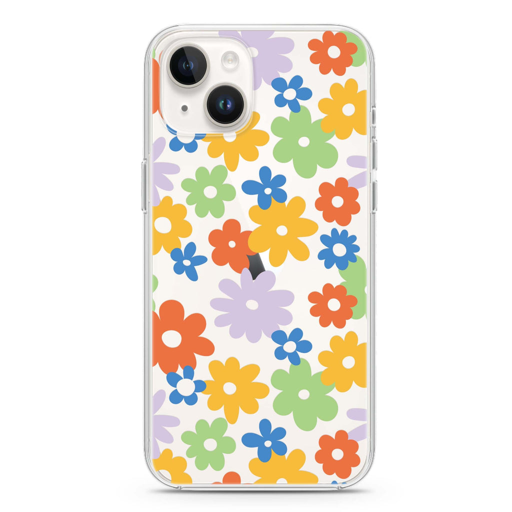 Flowers iPhone 14 水晶透明保護殼