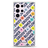 Groovy Flower Samsung Galaxy Ultra 透明保護殼，適用 S26/S25/S24/S23 Ultra，圖1