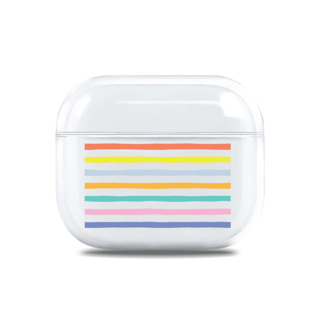 Colourful Line AirPods 透明保護殻