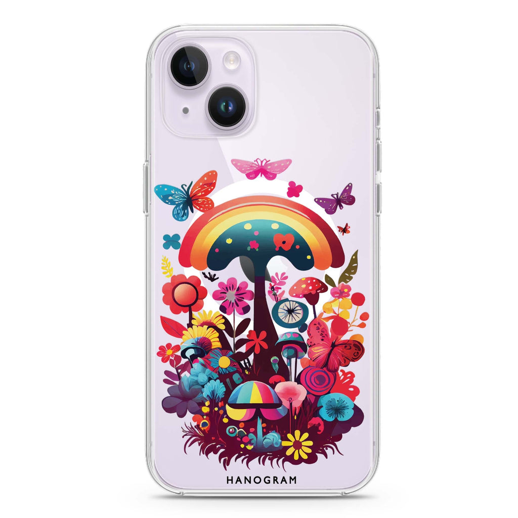 Magic Garden iPhone 14 Magsafe 兼容水晶透明保護殼