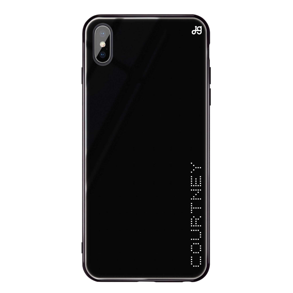 Digital Name iPhone X 超薄強化玻璃殻