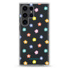 Little Smile Flowers Samsung Galaxy Ultra 透明保護殼，適用 S26/S25/S24/S23 Ultra，圖1