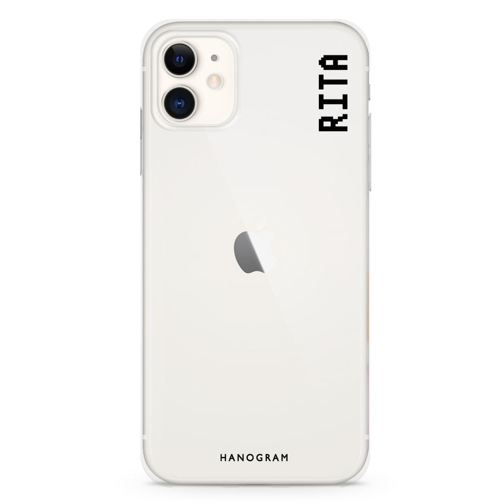 Pixel Custom Name II iPhone 11 水晶透明保護殼