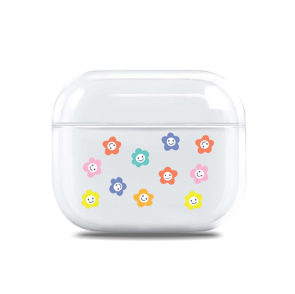 Little Smile Flowers AirPods 透明保護殻