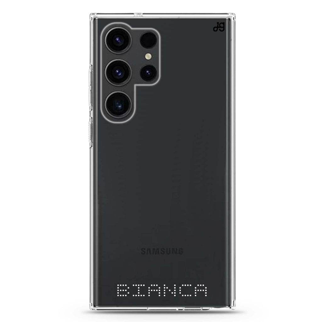 Digital Name II Samsung Galaxy Ultra 可加名字透明保護殼，適用 S26/S25/S24/S23 Ultra，圖1