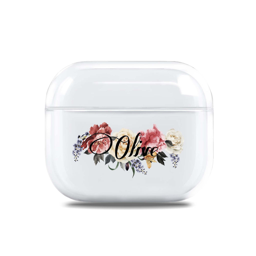Rose Gardens AirPods 透明保護殻