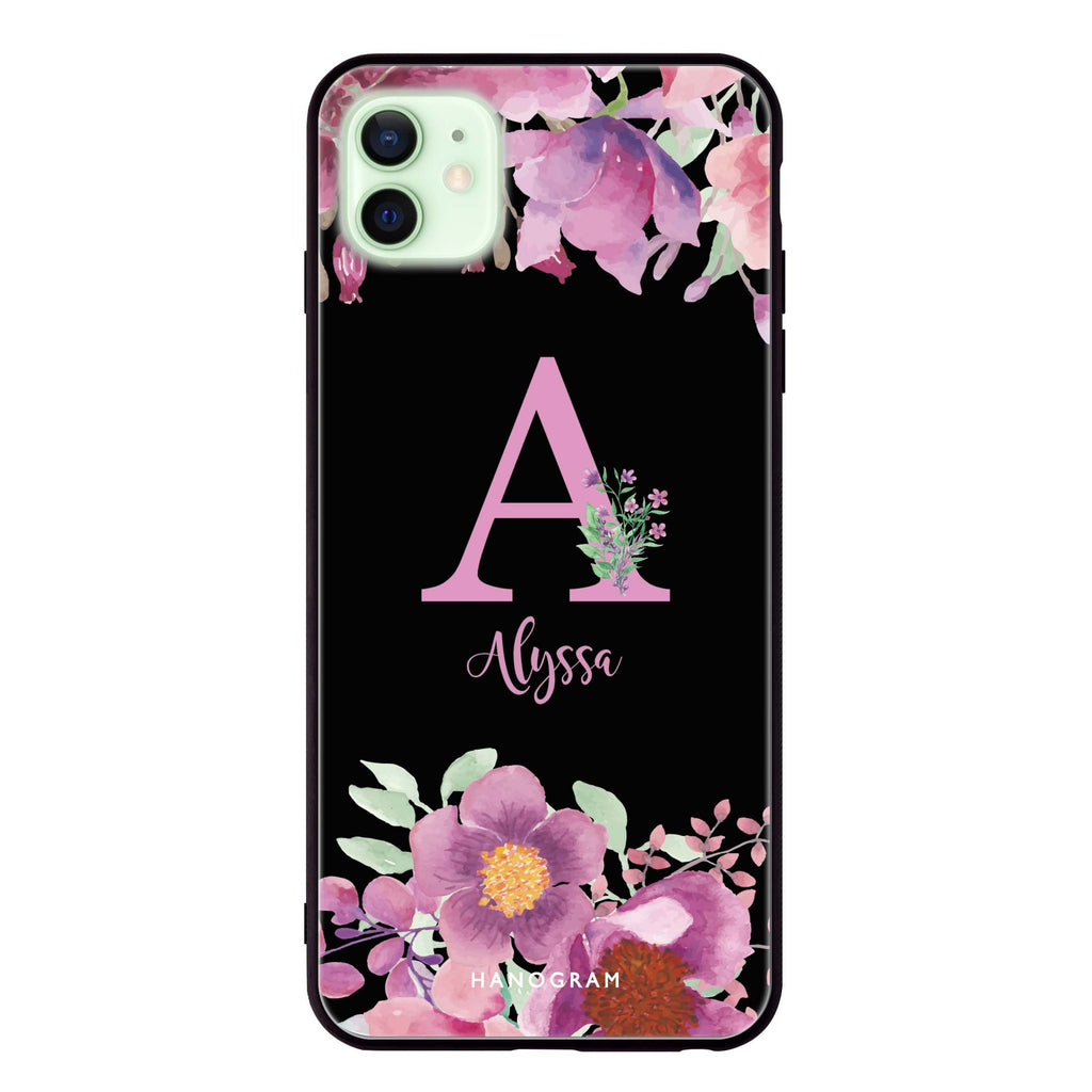 Gorgeous Monogram iPhone 12 mini 超薄強化玻璃殻