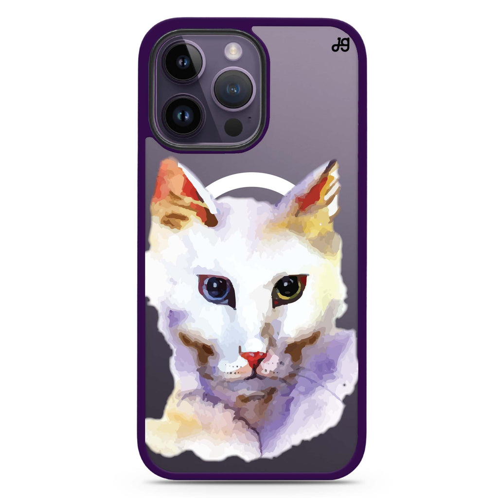 Watercolour Cat Magsafe 兼容防衝擊保護殼