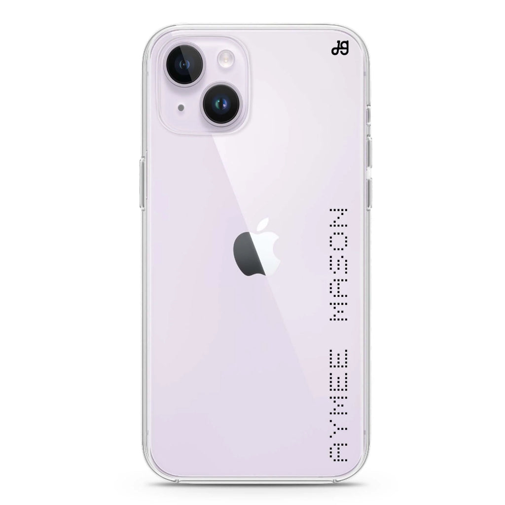 Digital Name iPhone 14 plus 水晶透明保護殼
