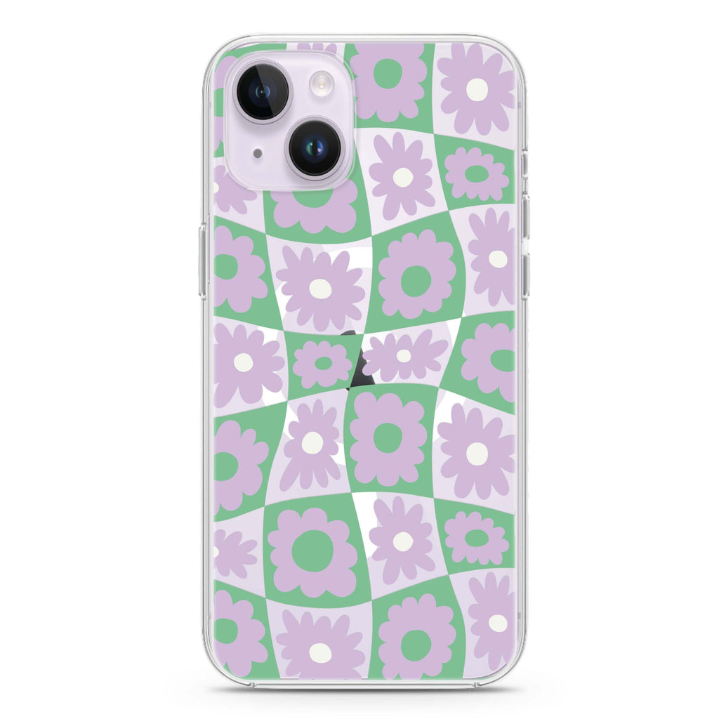 Flowers iPhone 14 Magsafe 兼容水晶透明保護殼