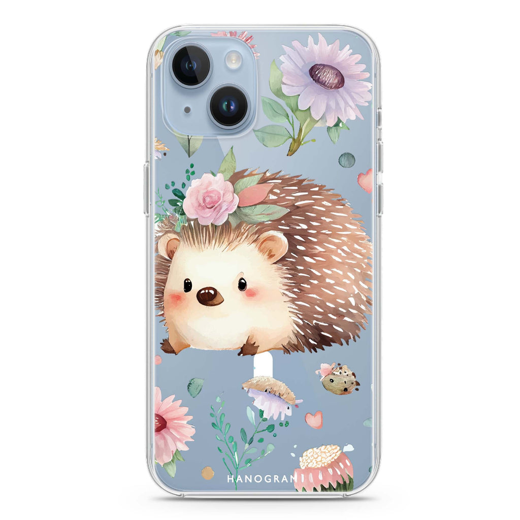 Hedgehog iPhone 14 Magsafe 兼容水晶透明保護殼