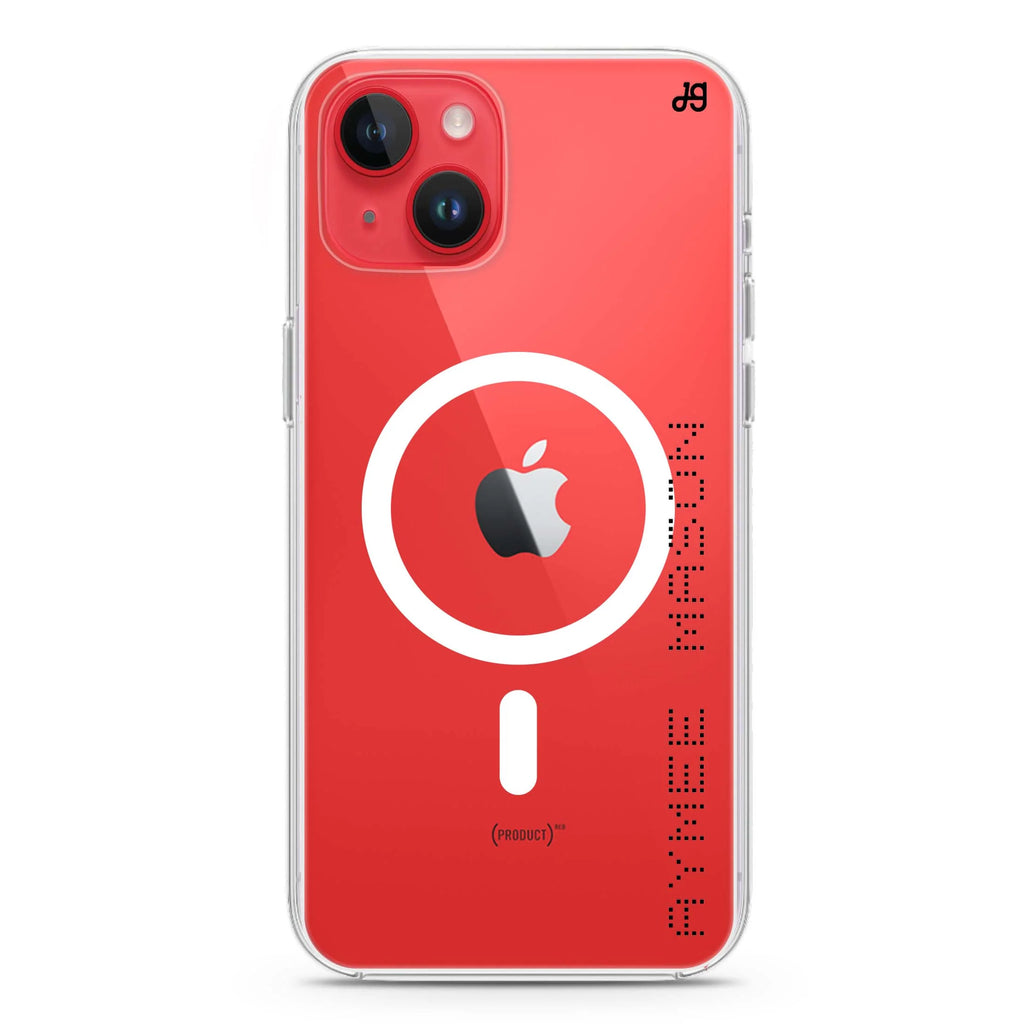 Digital Name iPhone 14 Plus Magsafe 兼容水晶透明保護殼