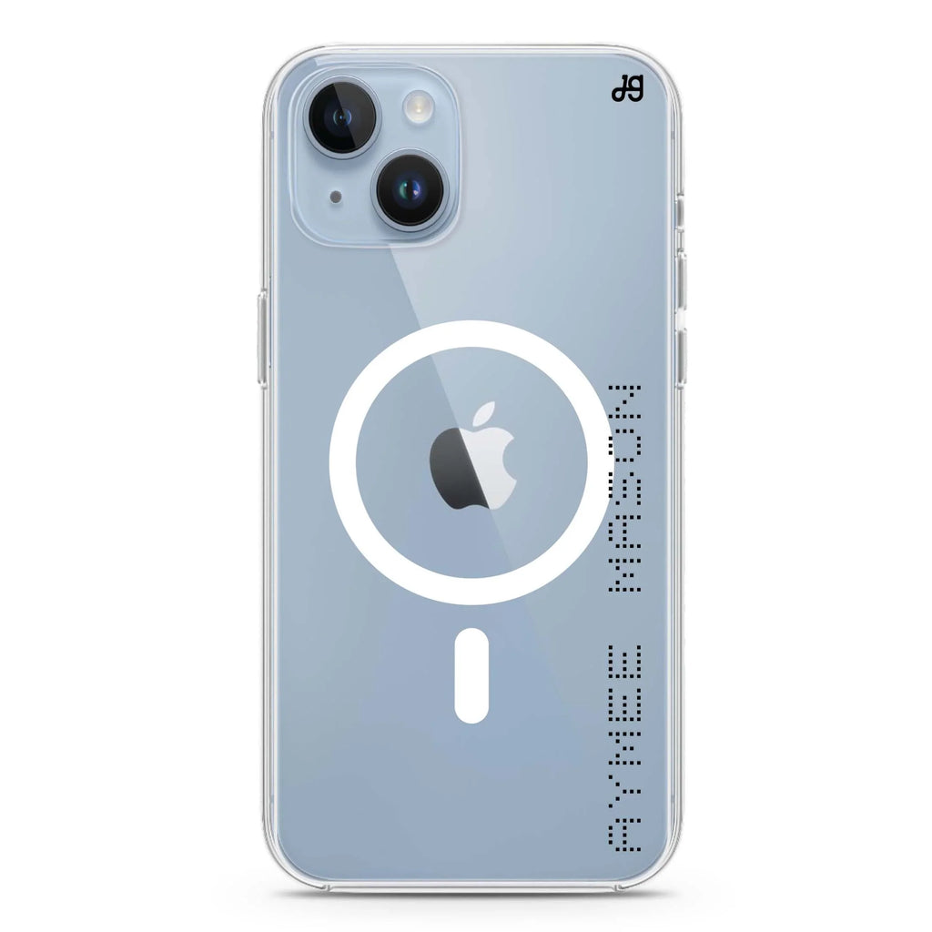 Digital Name iPhone 14 Magsafe 兼容水晶透明保護殼