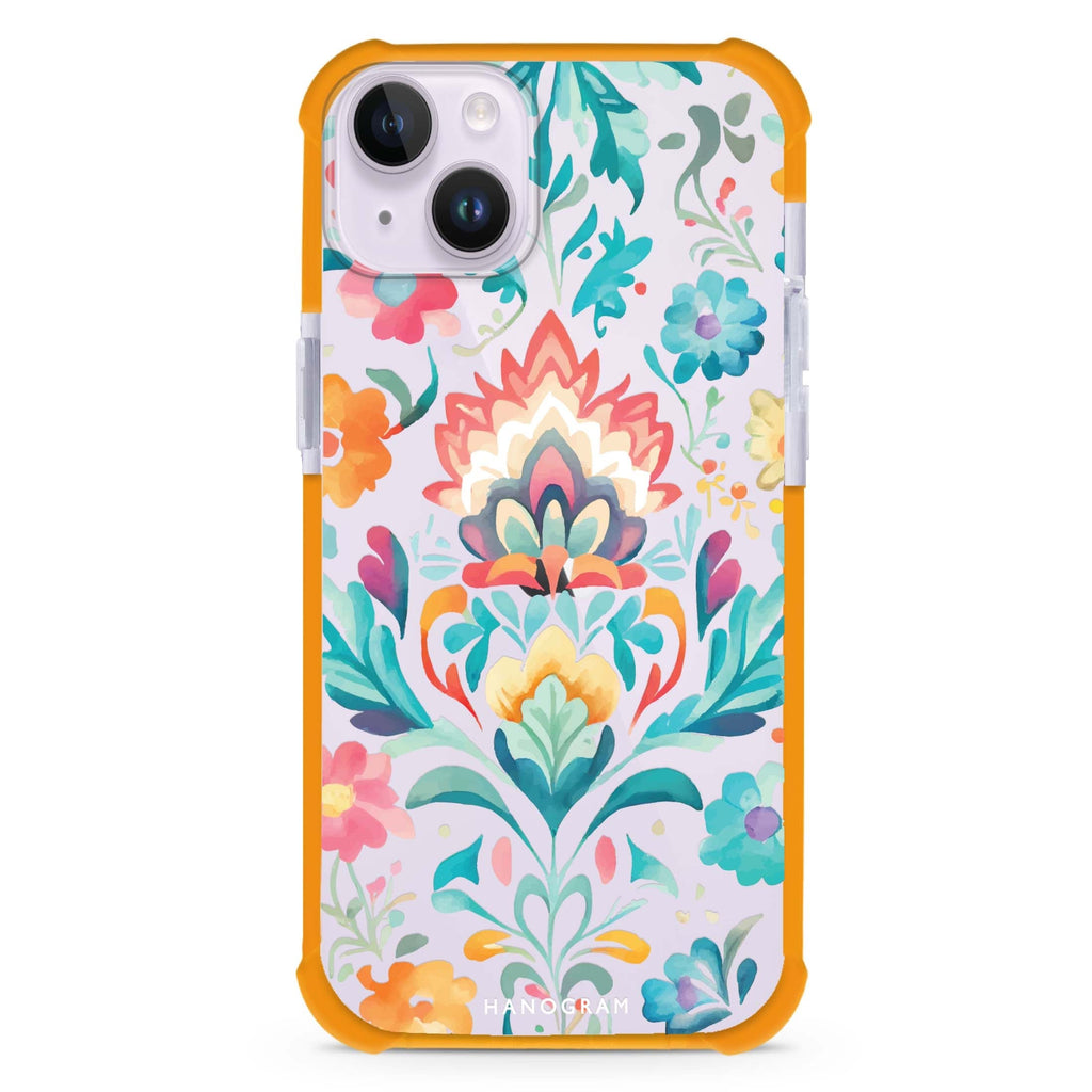 Watercolor Floral iPhone 14 超強防摔保護殼