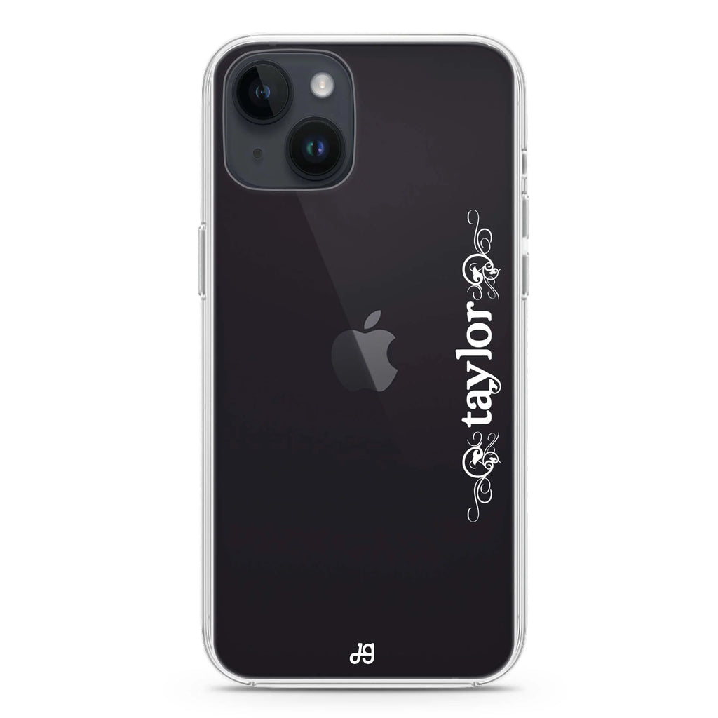 Grand Custom Name iPhone 14 plus 水晶透明保護殼