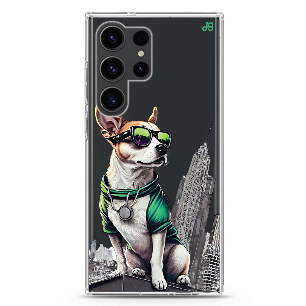 Cool Dog Samsung Galaxy Ultra 透明保護殼，適用 S26/S25/S24/S23 Ultra，圖1