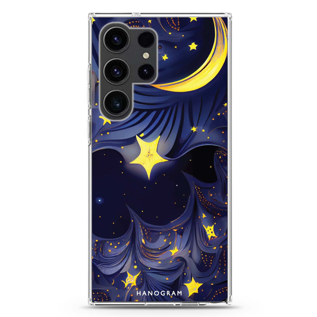 Moon & Star Samsung Galaxy Ultra 透明保護殼，適用 S26/S25/S24/S23 Ultra，圖1