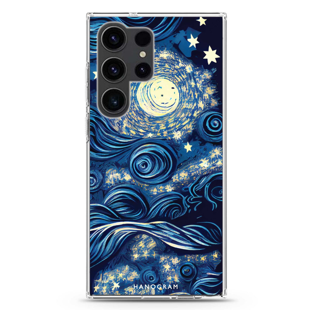 My Dream Night Samsung Galaxy Ultra 透明保護殼，適用 S26/S25/S24/S23 Ultra，圖1