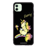 Cute Unicorn iPhone 12 mini 超薄強化玻璃殻