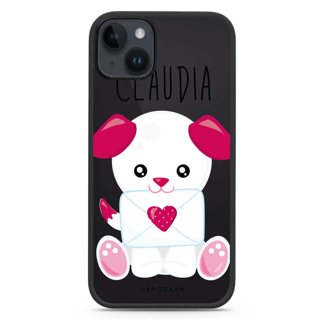 Lovely Dog iPhone 14 Plus Magsafe 兼容防衝擊保護殼