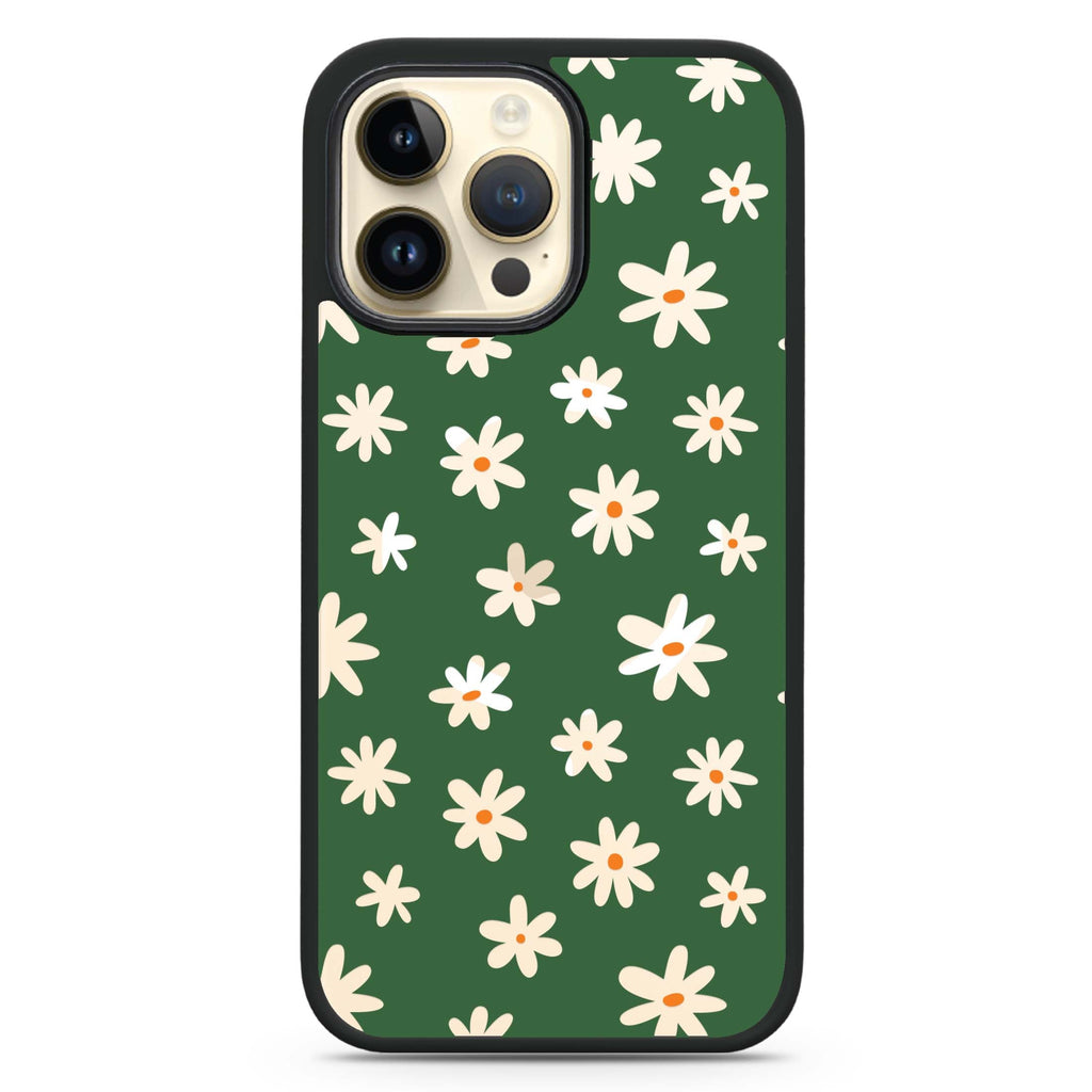 Flowers Pattern Magsafe 兼容防衝擊保護殼