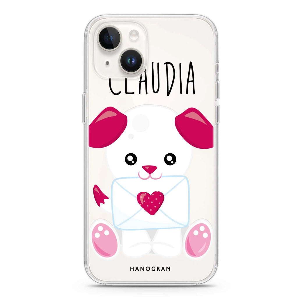 Lovely Dog iPhone 14 plus 水晶透明保護殼