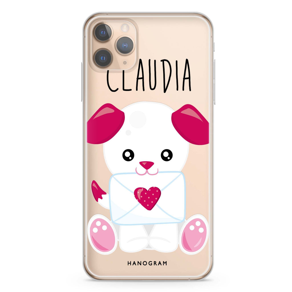 Lovely Dog iPhone 11 Pro Max 水晶透明保護殼
