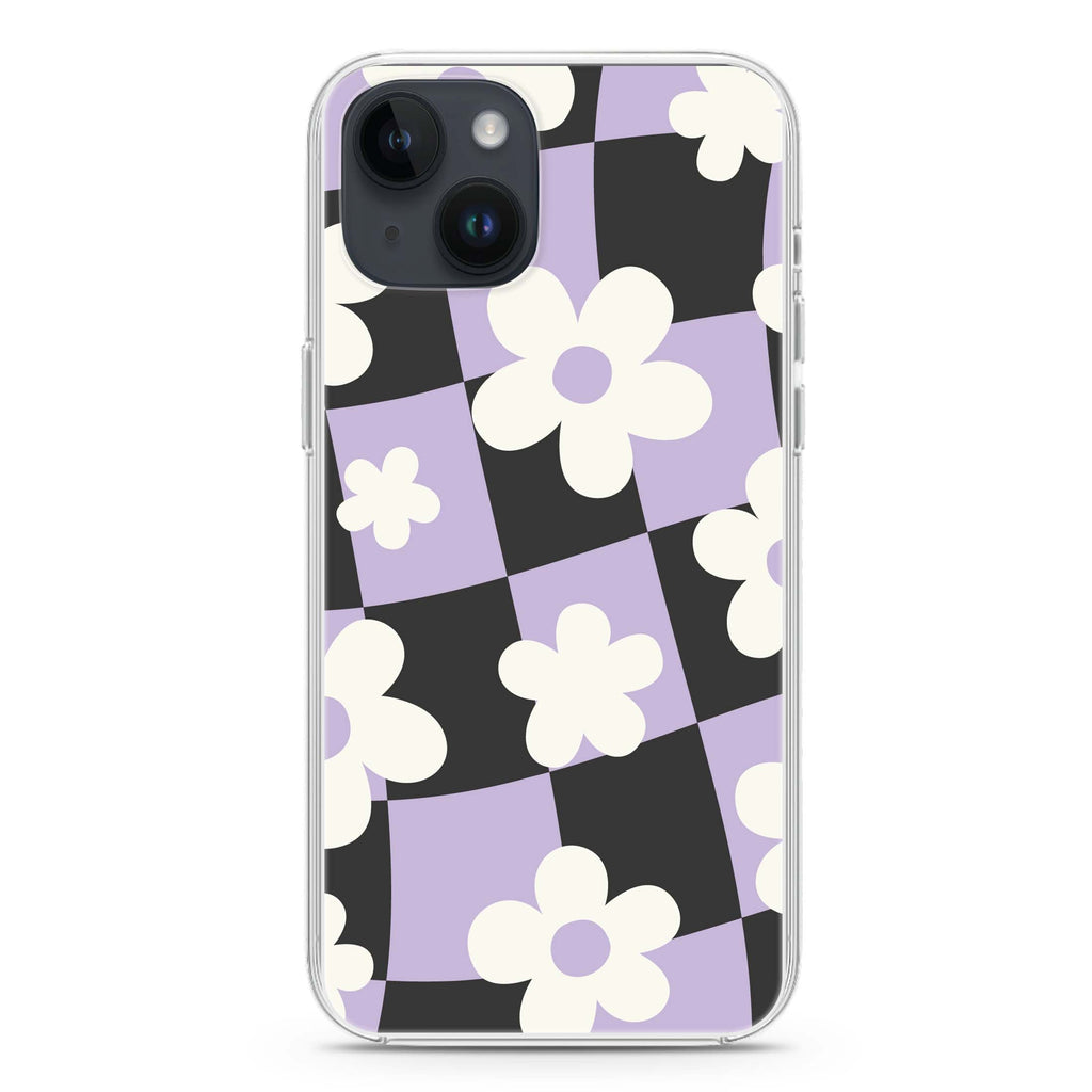 Flowers Pattern iPhone 14 水晶透明保護殼