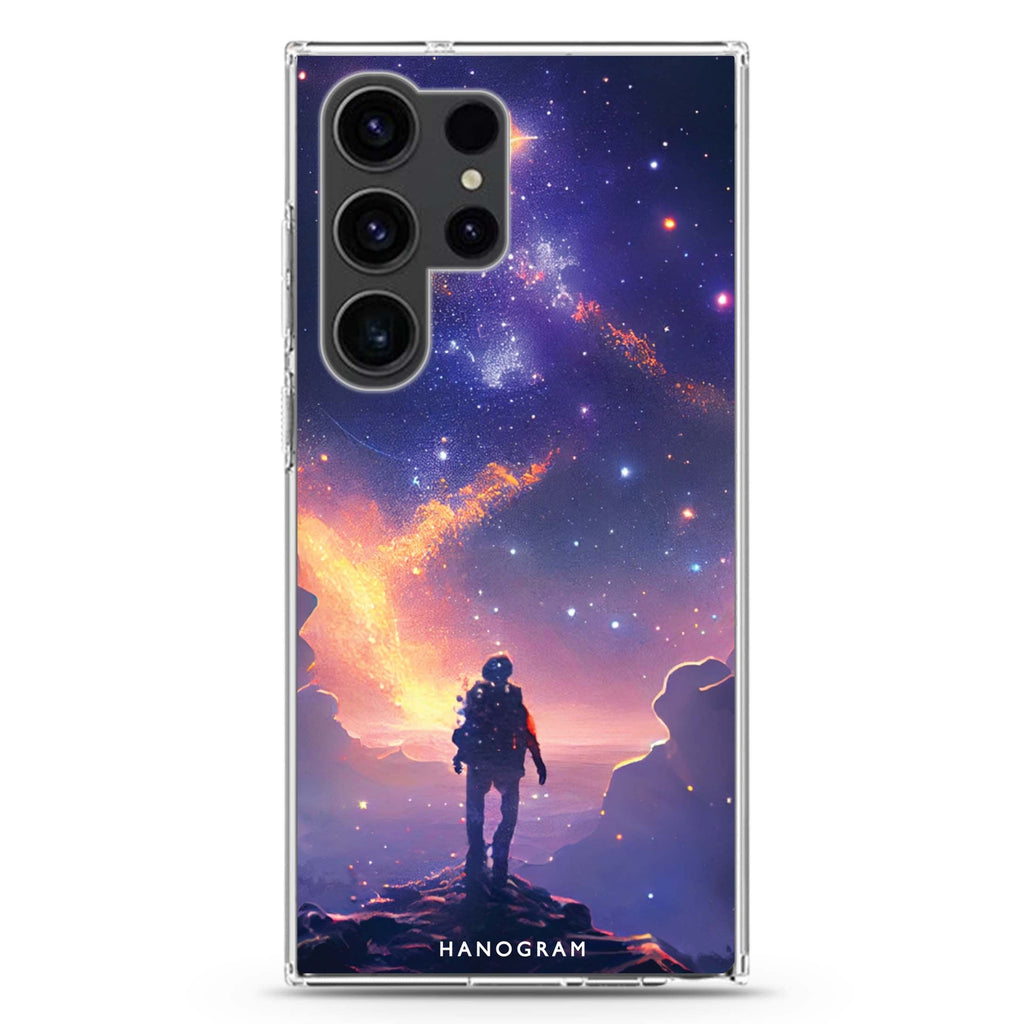 Imagine the Galaxy Samsung Galaxy Ultra 透明保護殼，適用 S26/S25/S24/S23 Ultra，圖1