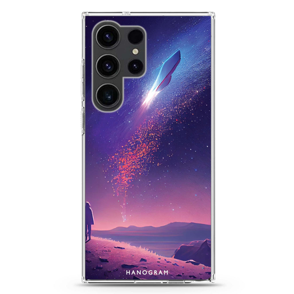 Imagine the Galaxy II Samsung Galaxy Ultra 透明保護殼，適用 S26/S25/S24/S23 Ultra，圖1
