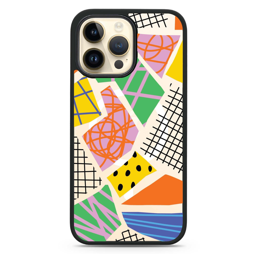 Flowers Pattern Magsafe 兼容防衝擊保護殼